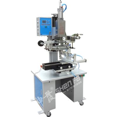 China Stamping semi-automatic bottle hot stamping machine for bottle cosmetic hot foil stamping machine for sale