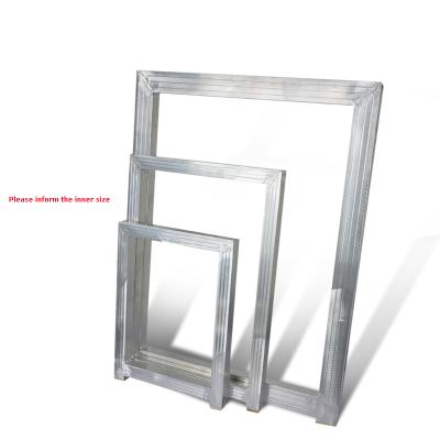 China Durable silk screen printing silkscreen stencil aluminum screens mesh frame stretched aluminum screen printing frame with mesh for sale