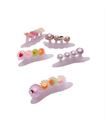 China Pedicure Toe Separators Spacers Silicone Straighteners Feet Nail Polish Twisted Toenail Washable Toenail Dividers MJ211119005 for sale