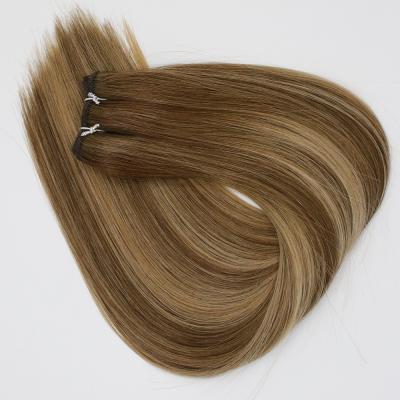 China Changshunfa Factory Straight Durable Hair Weft Machine Made Flat 100% Flat Wefts for sale