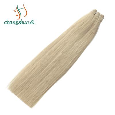 China Qingdao Straight Supplier Sew In Hair Extensions With Wholesale Russian Remy Hair Hair Wefts for sale