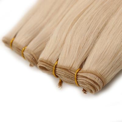 China Changshunfa Straight 2021 Super Double Machine Drawn Weft Silky Straight Machine Double Weft Hair Extensions for sale