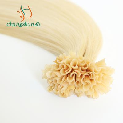 China Qingdao Supplier Professional Hot Product Silky Straight Virgin Raw Indian Wave Hair Extension U-tip for sale