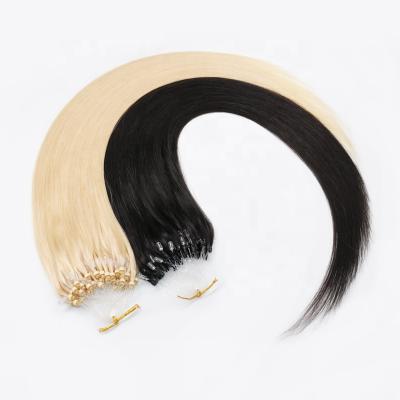 China Changshunfa Factory Wholesale Customization Straight Cuticle Aligned Virgin Hair Extensions Micro Loop Pre-bonded Ring Hair for sale