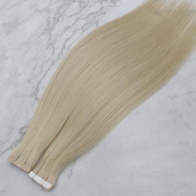 China Changshunfa Cheap 100% Invisible Wave Tape Hair Extensions Silky Straight Hair Real Tape In Hair Extensions for sale