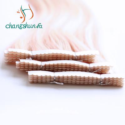 China Brazilian Silky Straight Wave Injection Tape In Hair Extensions14-22 Inch 100% Straight Remy Hair Skin Weft Blonde Balayage Color for sale