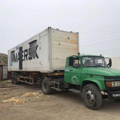 China 40ft 68 used reefer cargo container house for sale