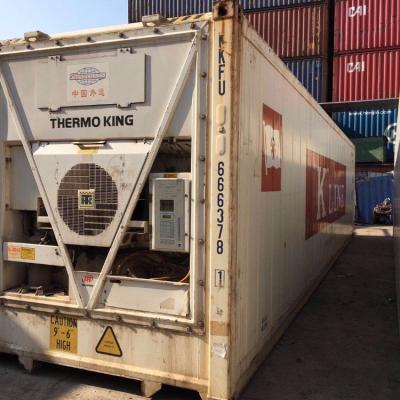 China Shipping cheaper freezing and transport reefer used sea container 40hc for sale for sale