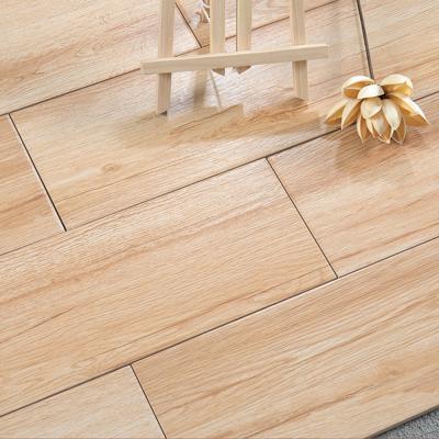 China Rustic Tiles Rough Exterior Ceramic Tile , Non Slip Exterior Wood Look Ceramic Tile for sale