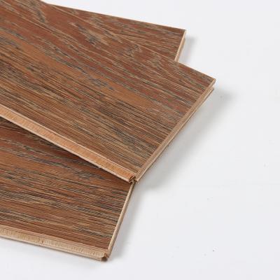 China Moisture resistance vinyl miami floor decor laminated hdf 8mm wood flooring in bangladesh for sale