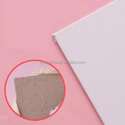 China Waterproof+ECO-Friendly 8 x 10 inch 6 Piece Blank Set 80GSM 100 Cotton 3mm Inkjet Painting Panel Canvas Panel for sale