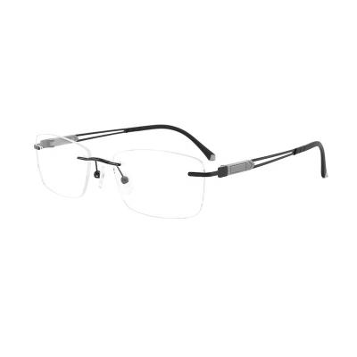 China Comfort Made In China Manufacturer Popular Fashion Rimless Eyeglass Frames for sale