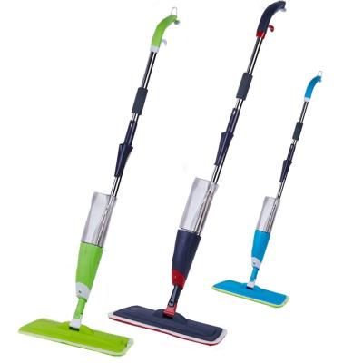 China Sustainable Magic Flat Microfiber Mop Water Jet Mop Hardwood Floor Mops For Sale for sale