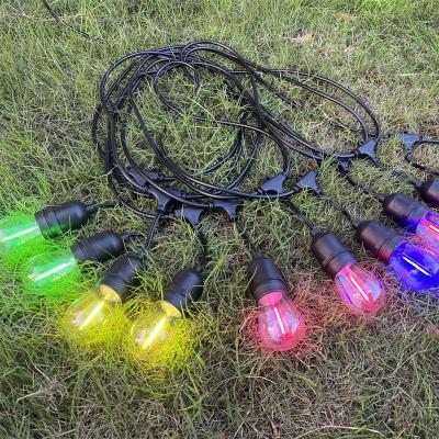 China Hanging String Lights Waterproof 10m 20M 30M 50M 100M LED String Lights Colorful Fairy String Lights Christmas Party Wedding Holiday Decoration for sale