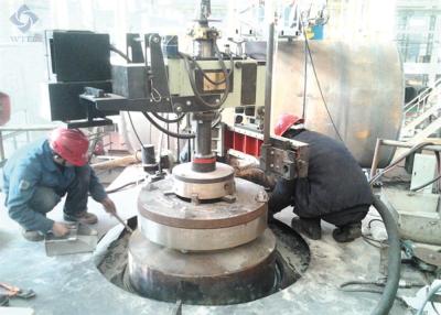 China Sit On Type Saddle Hole SAW Welding Machine For Multi - Layer / Multi - Seam Welding for sale