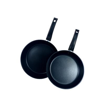 China Sustainable Kitchen Cooking Aluminum Cookware Scrambled Egg Nonstick Frying Nonstick Wok Set for sale