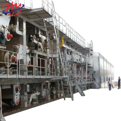 China Paper Making Mill Paper Machine Recycling 150 tpd Kraft Paper Turnkey Project for sale