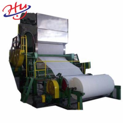 China Husehold 1092mm 2-3TPD toilet facial tissue paper making machines/small machines for home business for sale