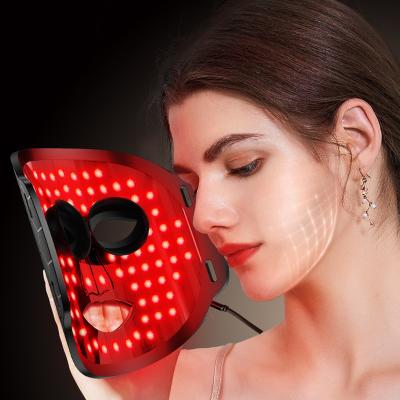 中国 Hight Quality Medical Beauty Led Mask with Led Light Therapy Face Mask Infrared Led Mask Silicone 販売のため