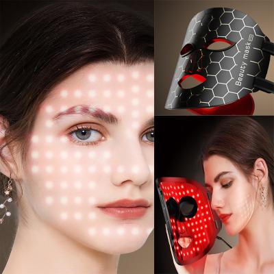 China 7 Colors led light therapy soft silicone skin whitening led facial mask for sale