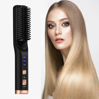 Chine Brosse chaude de redresseur de cheveux de brosse pour des femmes de couleur à vendre