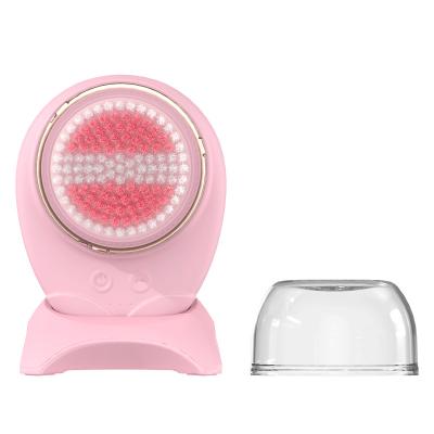 Chine Silicone de nettoyage facial électrique portatif Sonic Face Cleaner de la brosse 3D à vendre