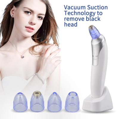 中国 Portable Electric Multifunctional Facial Pore Cleanser With Base For Skin Acne Blackhead Remover 販売のため