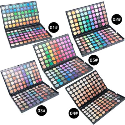 China Waterproof Hot Selling 120 Make Up Matte Pearlescent Makeup Eyeshadow Palette Professional Private Logo Wholesale Earth Color Eyeshadow for sale