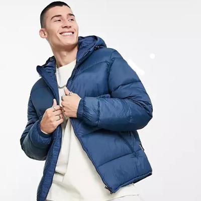 China New Fashion OEM Anti-wrinkle Men Jacket Custom Made Winter Coat Down Jacket Warm Lightweight Stripper for sale