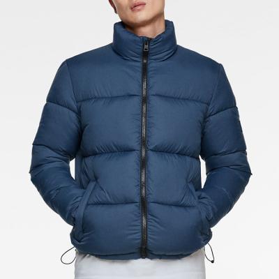 China 2022 New Pure Colors Anti-wrinkle Men's Winter Warm Windproof Padded Sports Down Jackets Men's Down Jackets for sale