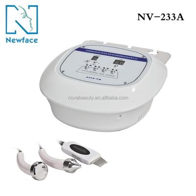 China DEEP CLEANING NV-233A 2 in 1 ultrasonic facial scrubber beauty machine for sale