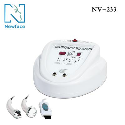 China Skin Revitalizer NV-233 Ultrasonic Skin Scrubber Ultrasound Peeling Machine for sale