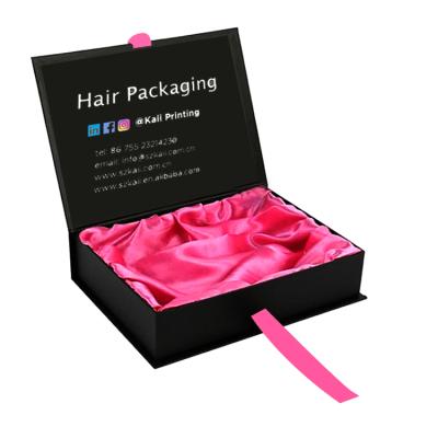 China Recyclable Wholesale Logo Hair Box Custom Wig Packaging Box For Wigs for sale