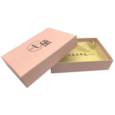 China High Quality Recycled Materials Customized Stylish Wallet Gift Box With Competitive Price for sale