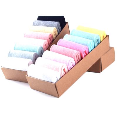 China Recyclable Free Design Custom Sock Packaging Boxes Gift Box With Lid Cardboard Socks Packaging Gift Paper Box For Underpants for sale