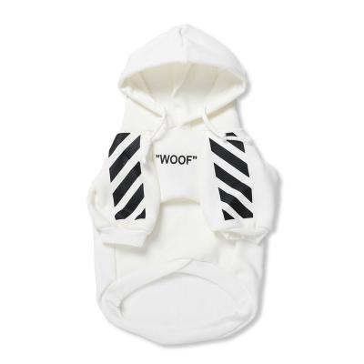 China Custom Stocked Hoodie Dogs Accessories and Apparel Puppy Pet Clothes Outfits Dog Hoodie Apparel Dog Clothes Deluxe for sale