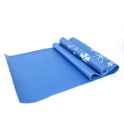 China Wholesale Custom Logo PVC Yoga Mat Lightweight Fitness Eco Friendly Yoga Pilate Exercise Mat for sale