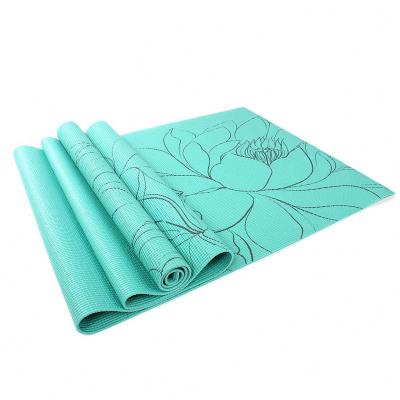 China Yoga Pilate Exercise Hot Sales High Quality Custom Model Non Toxic Anti Tear PVC Yoga Mat for sale