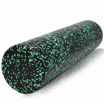 China Custom Colorful Body Building Fitness Round PPE Exercise Massager High Density Yoga Foam Roller for sale