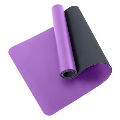 China Regular Colors and Models Wholesale Custom Logo Flexible Non Slip PU Tape Yoga Mat Eco Friendly for sale