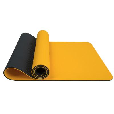 China Regular Colors And Patterns Factory Promotion Custom Logo Eco Friendly Non-slip Professional Tape Yoga Mat for sale