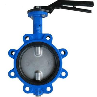 China ANSI DIN general manual hook type screw threaded butterfly valve price list by valve china manufacturer for sale