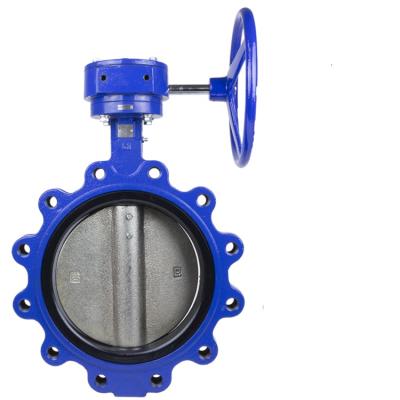 China General 6 inch dn150 hook epdm seat handle type butterfly valve for oil for sale