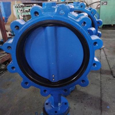 China DN50 DN65 Full Lug Wafer Butterfly Valve General Price List for sale