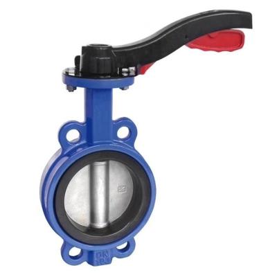 China General PN150 6in Manual Carbon Steel With NBR Seat And Stem SS416 Butterfly Valve By China Factory for sale