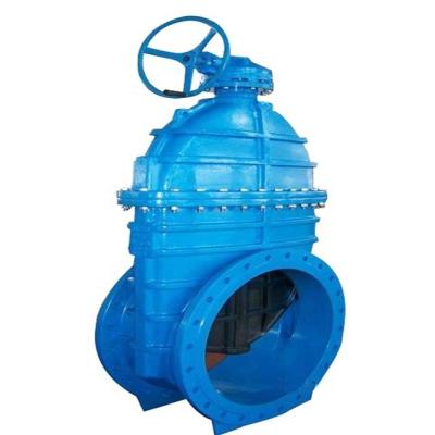 China General dn600 big 24 inch iron seal sluice ductile metal soft metal seated gate valve price list for sale