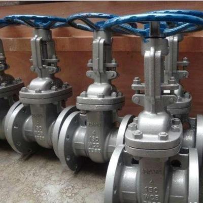 China 3 inch general wcb flanged gate valve 203mm width between the two flanges with good price for sale