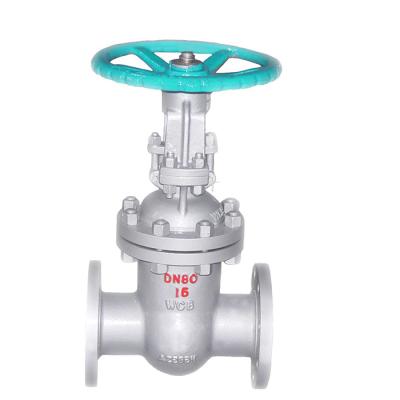 China General SS316L/SS304 Ductile Iron Body Metal Seat Worm Gear Gate Valves Price List for sale