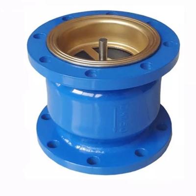 China 3inch 5inch general cast iron deaf type silent check valve for water by check valve manufacturer for sale