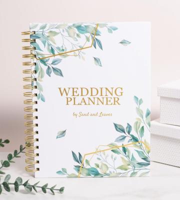 China Custom Wedding Planner's Checklist Plan Book Wedding Budget Planner Guest Checklists Planner for sale